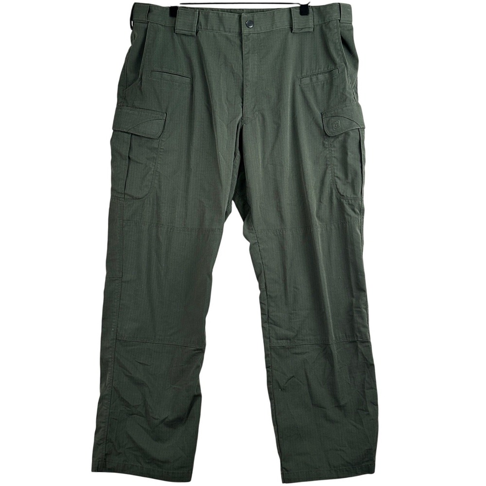 5.11 Tactical Ripstop Cargo Pants Mens 35x30 Olive Green Utility Gorpcore